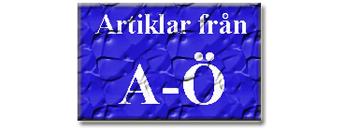 Artiklar A-Ö